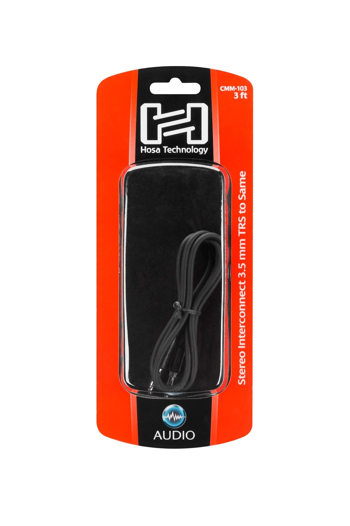 Stereo Cable - 3.5mm TRS to 3.5mm TRS, 3 ft - Image 3